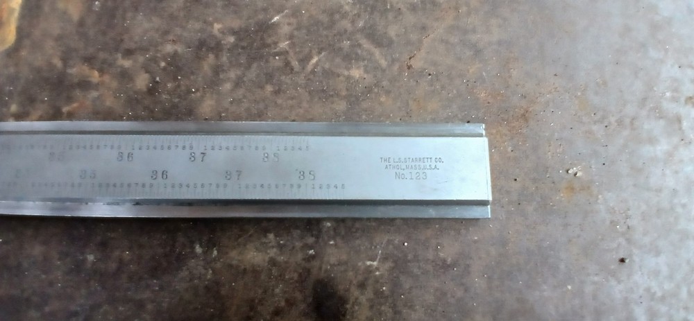 starret 38" vernier caliper