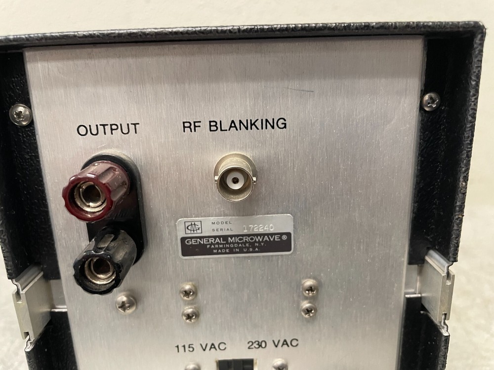 GENERAL MICROWAVE MODEL 476B POWER METER