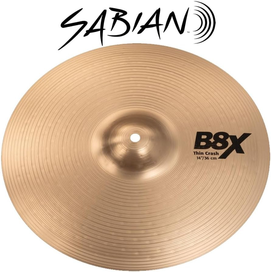 14" B8X Thin Crash Cymbal