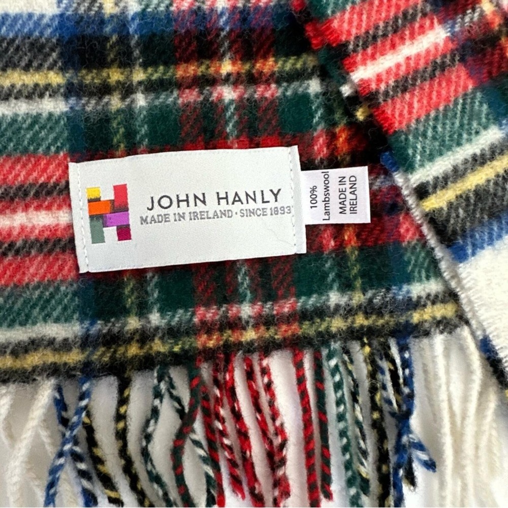JOHN HANLEY 100% LAMBSWOOL SCARF