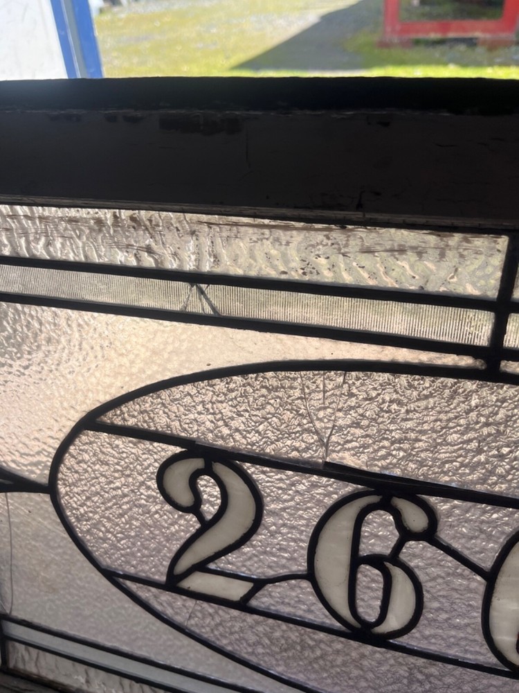 Leaded Glass Transom Window GA10321