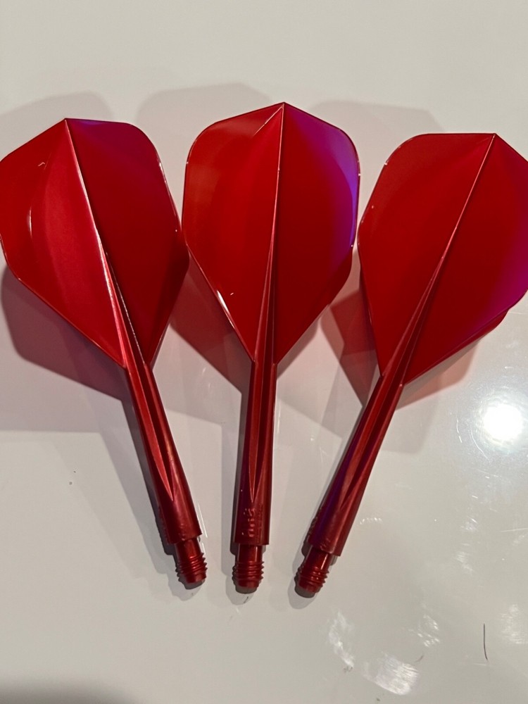 CONDOR RED METALLIC AXE MEDIUM 27.5MM FLIGHT STANDARD SHAPE SHIPS FREE