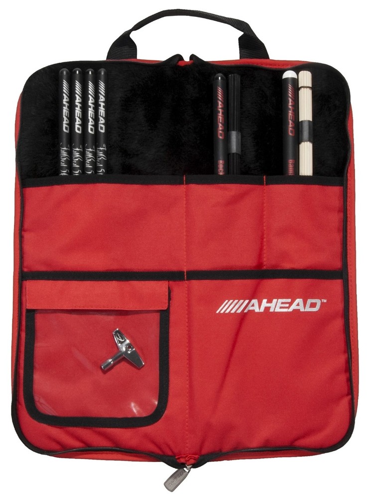 Ahead Deluxe Stick Bag Black with Red