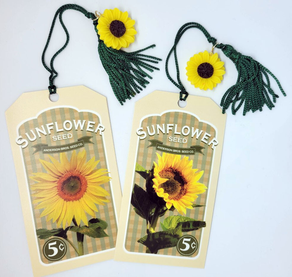 Sunflower Bookmarks