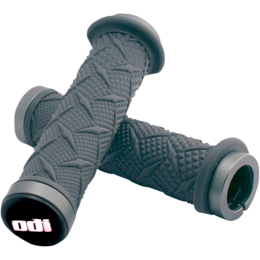 ODI Gray Xtreme Lock-On Grips | J30XTH-S