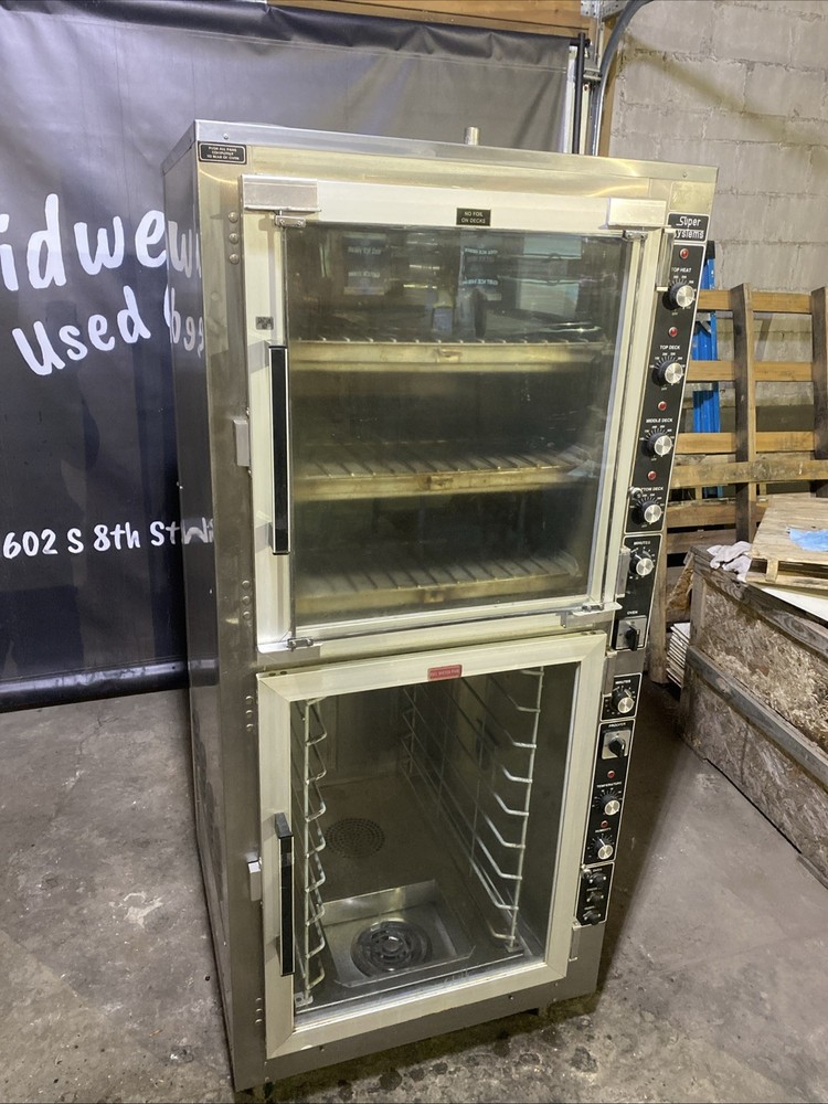 Pre-Owned Super Systems OVEN/PROOFER Combo Model: OP-3-BL TESTED