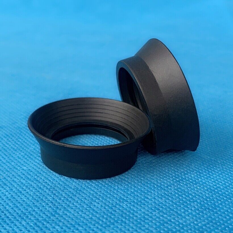 2Pcs Binocular Microscope Eyepiece Cup Rubber Eye Lens Guard Shield for 29-36mm