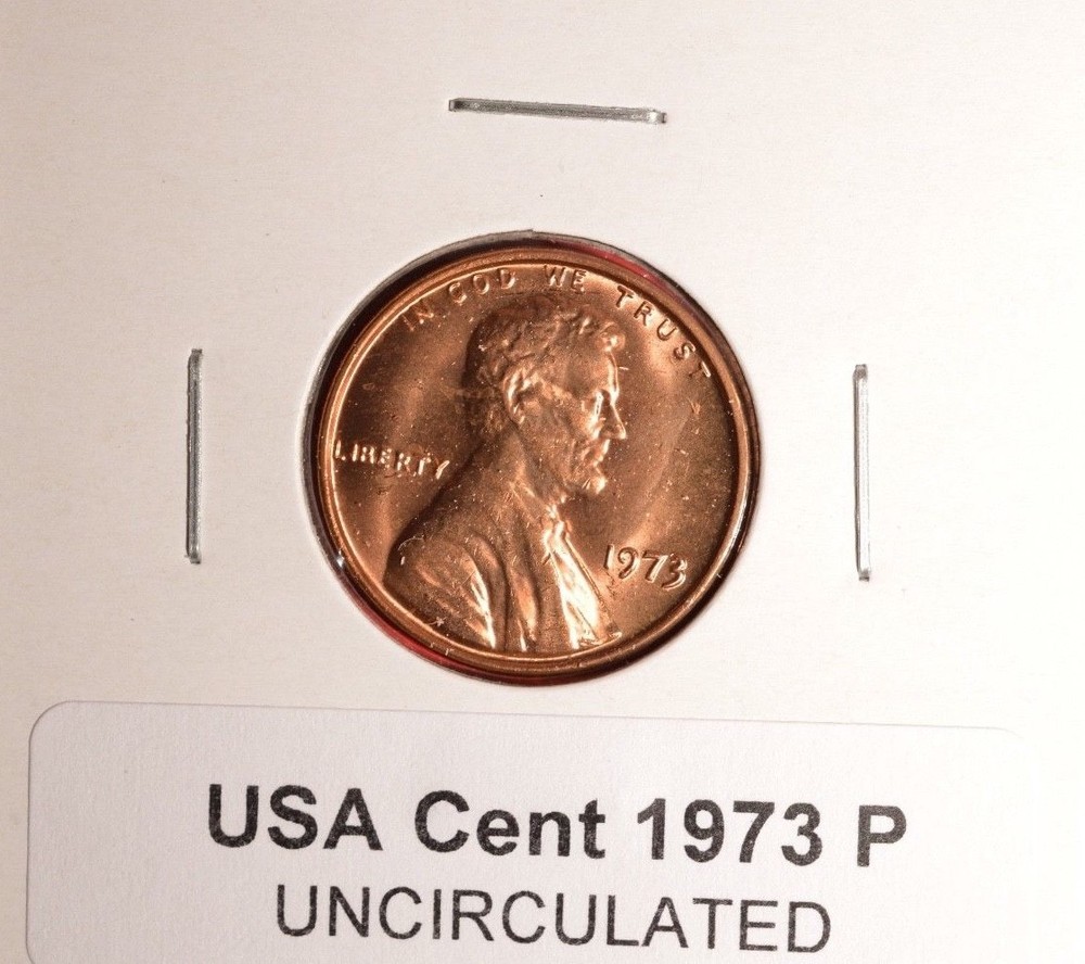 1973 P - USA Small Cent - UNCIRCULATED