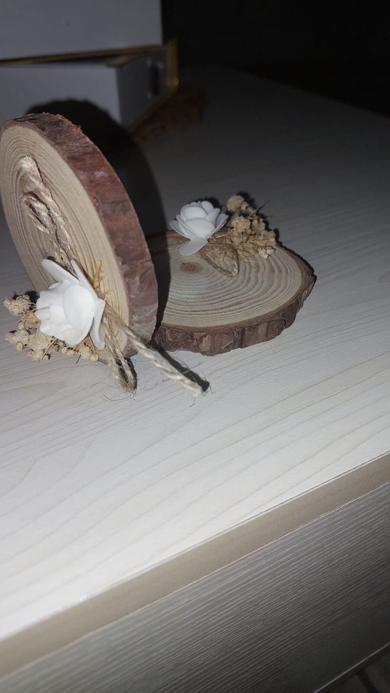 Wooden Coaster size 8 cm