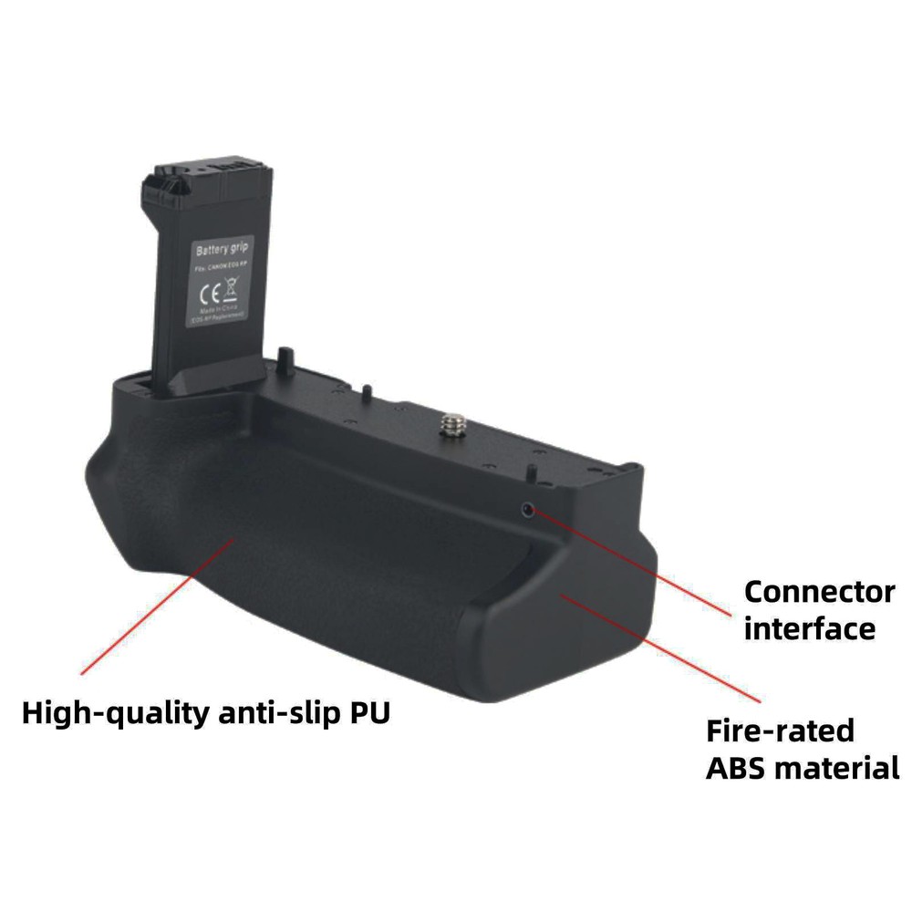For Canon EOS RP Camera Black Vertical Battery Handle Grip Accessories Part