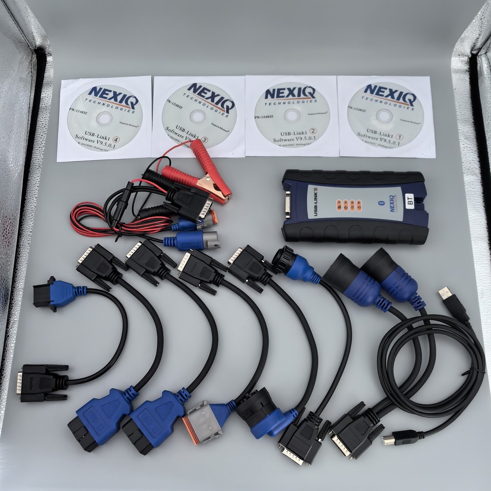 NEXIQ 2 USB Link Second Generation Heavy Card Diagnostic tool+Bluetooth US NEW
