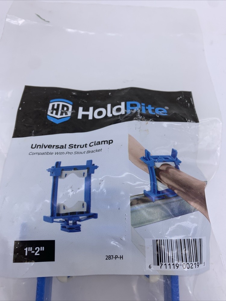 Holdrite Universal Strut Clamp Plastic 1" - 2" 287-P-H
