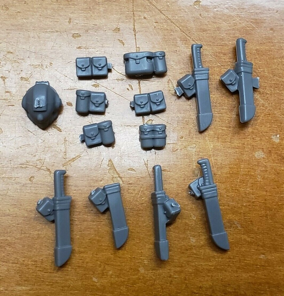 Warhammer 40k Space Marine Primaris Bits Assault Intercessor Ammo Packs Sheaths