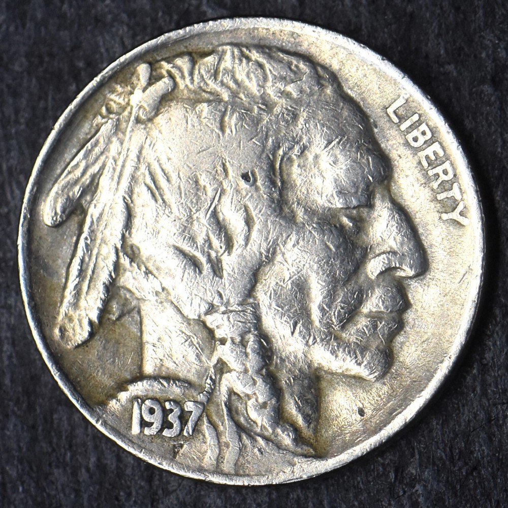1937-S Buffalo Nickel 5C - COINGIANTS -