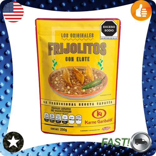 1 Pack Avilés Karne Garibaldi Beans With Corn 250g
