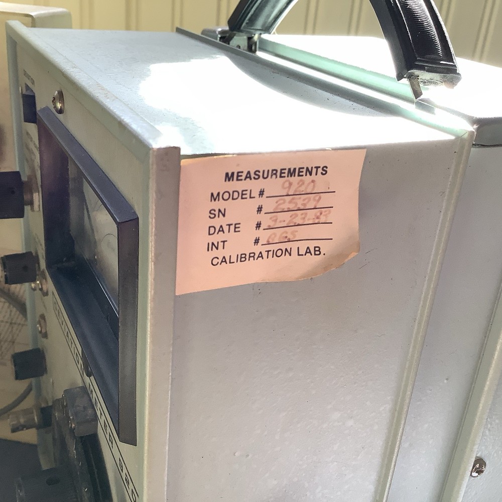 Vintage aie Deviation Meter 920 Powers On Untested