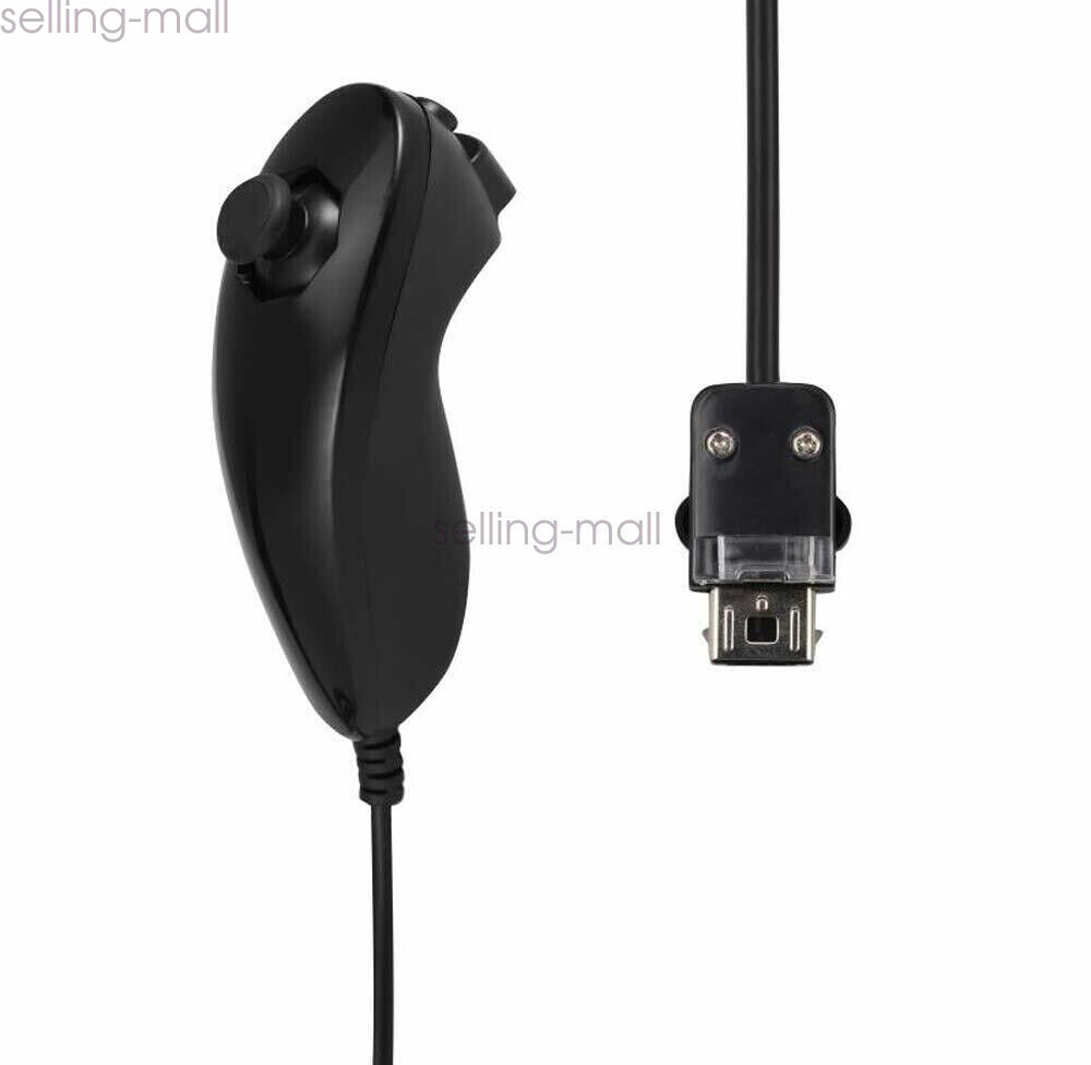 Wii Nunchuck Replacement Nunchuck Remote Gamepad Controller for Wii Wii U Remote