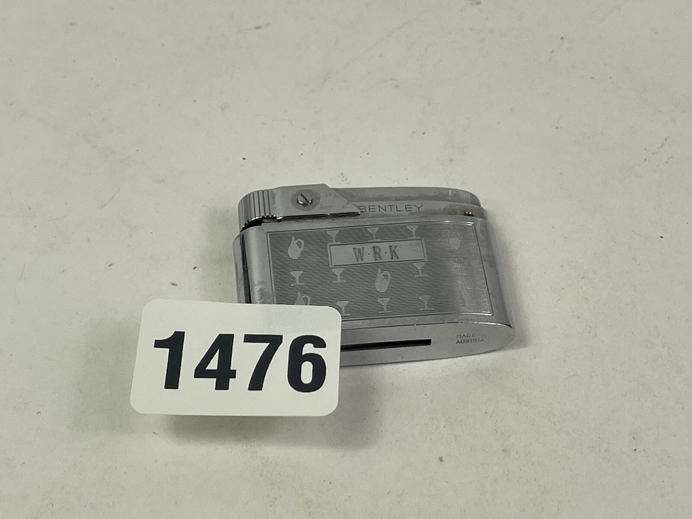 Vintage Bentley Lighter Mid Century Modern Austria