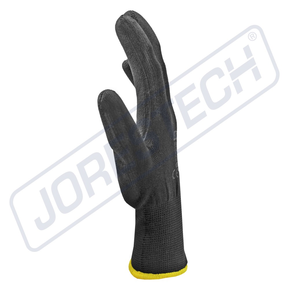Breathable ultra-thin flexible gloves polyurethane palm coated for work