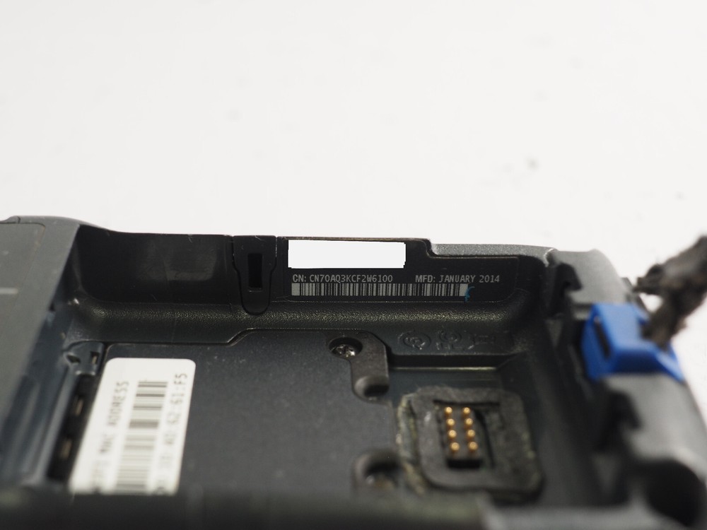 Intermec CN70 Computer Barcode Scanner CN70AQ3KCF2W6100 No Battery