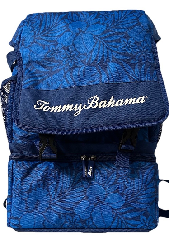 Tommy Bahama Backpack Cooler, Blue Hawaiian