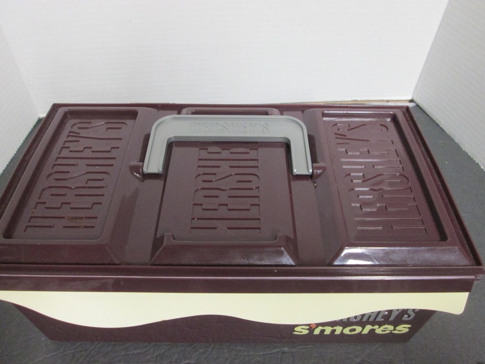 Hershey's Chocolate S'Mores Caddy Carry Case Camping Box Storage