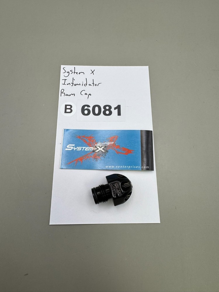 System X Intimidator Ram Cap-Gloss Black