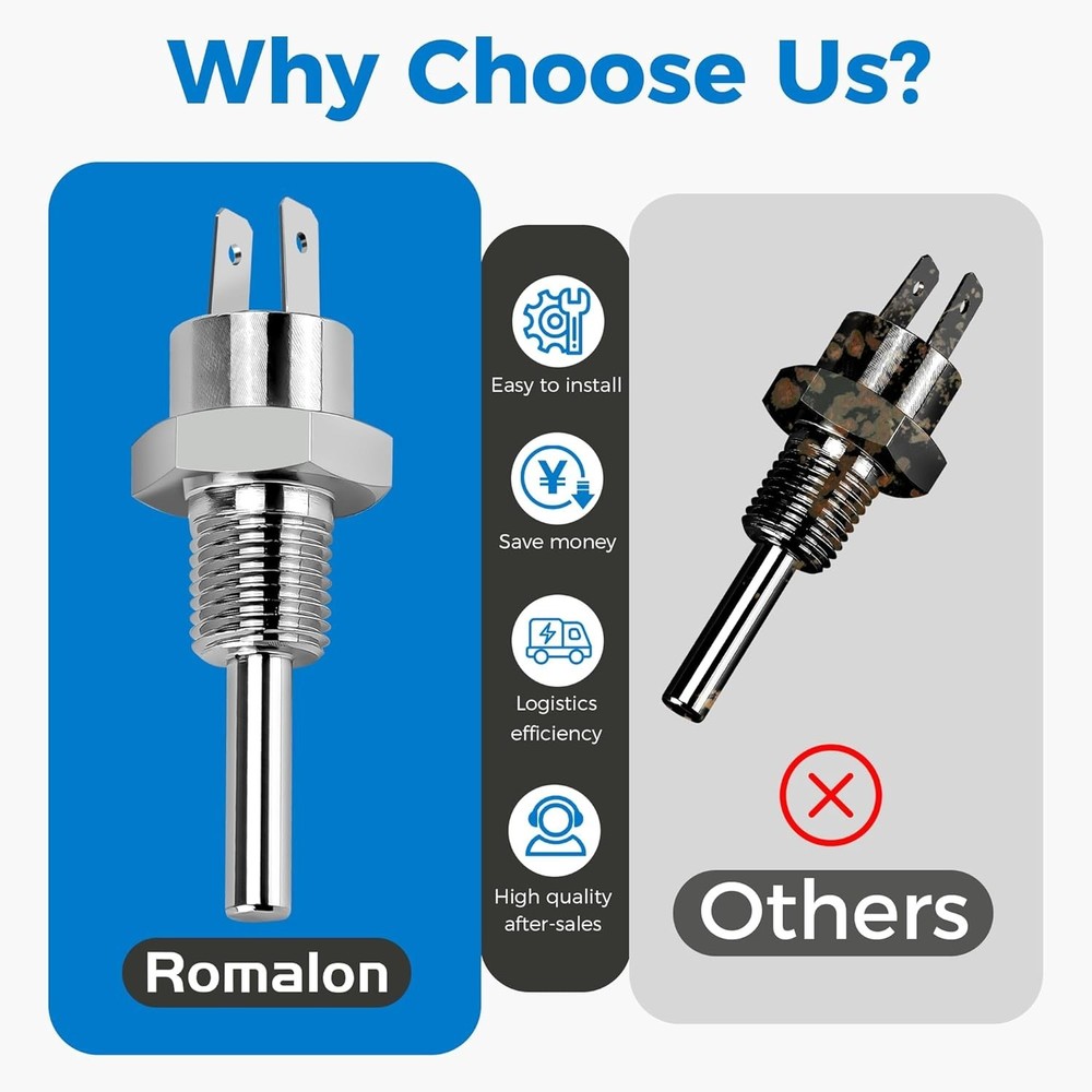 Stainless Steel Replacement Thermistor Sensor for Pentair Sta-Rite MasterTemp...