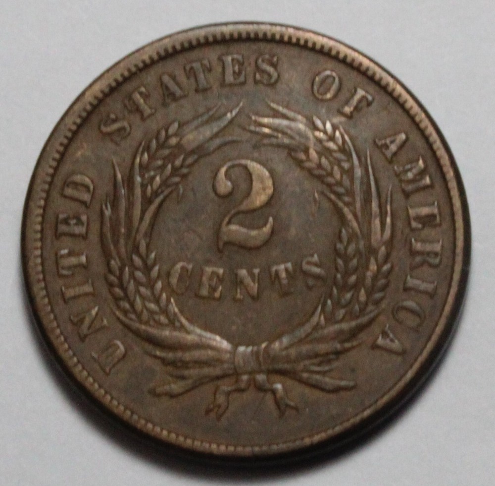 1865 2 Cent UM372