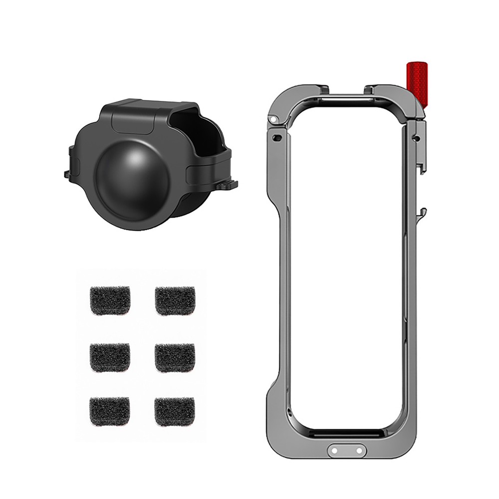 New Protective Frame Kit with Lens Cover for Insta360 X5 Camera Accessory