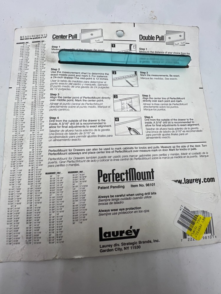 (QTY 8) Laurey Perfect Mount Precision Alignment Guide 100mm x 96mm