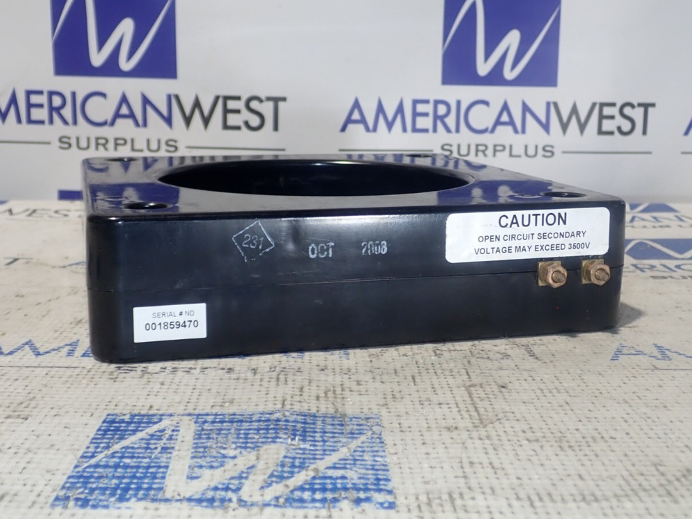 Instrument Transformers 120-122 Ratio 1200:5 A 600 Volt Current Transformer
