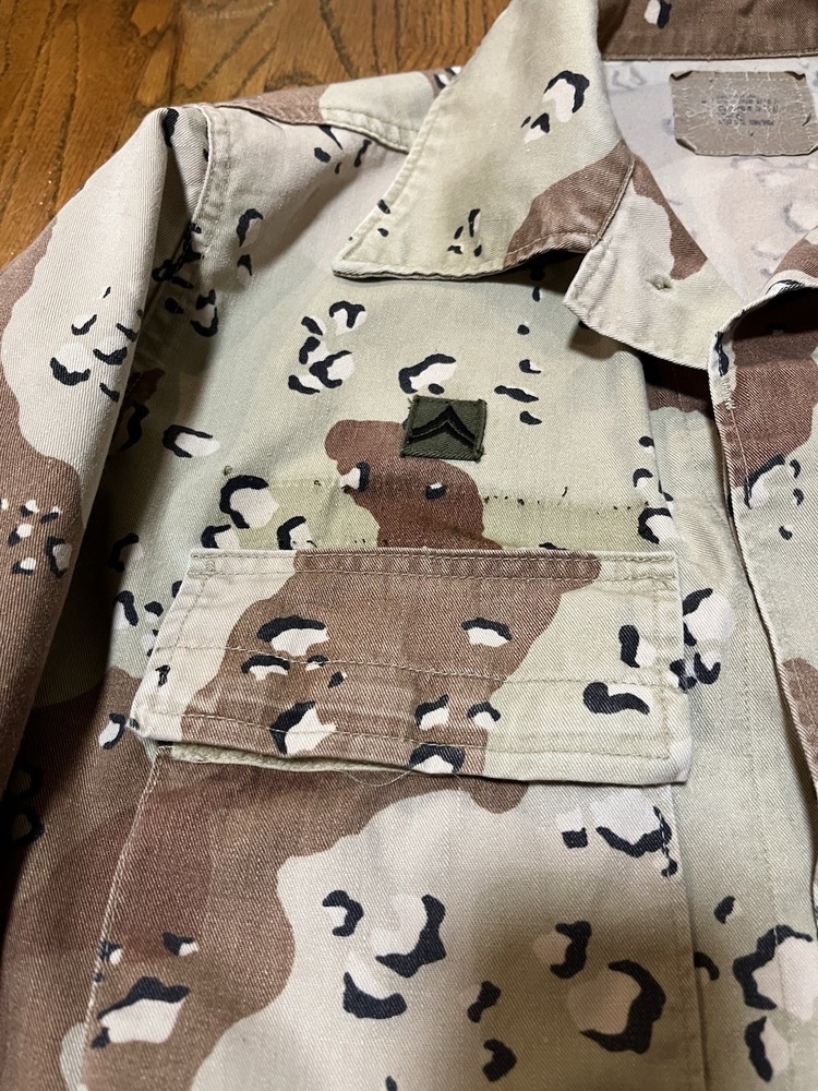 Extremely Rare Experimental OpFor Chocolate Chip Desert DBDU Desert Uniform