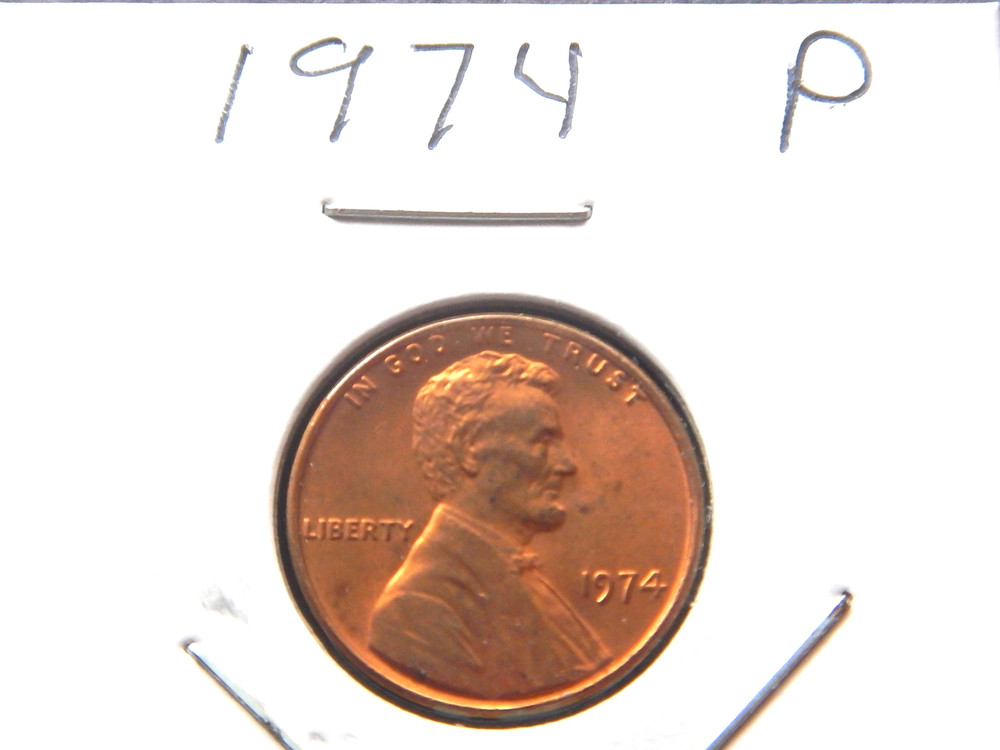 1974 (P) Lincoln Penny