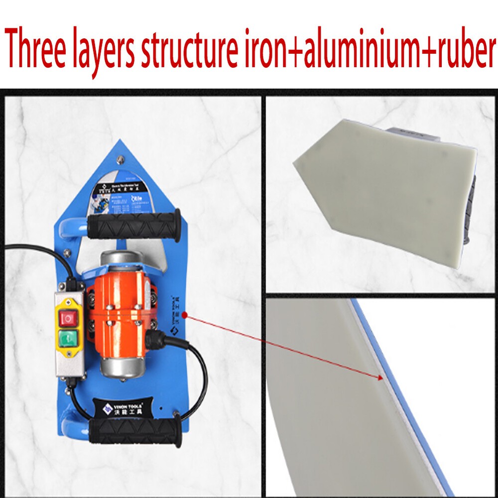 Electric High Frequency Large Tile 220V Vibrator Wall Floor Tile Vibration Tool