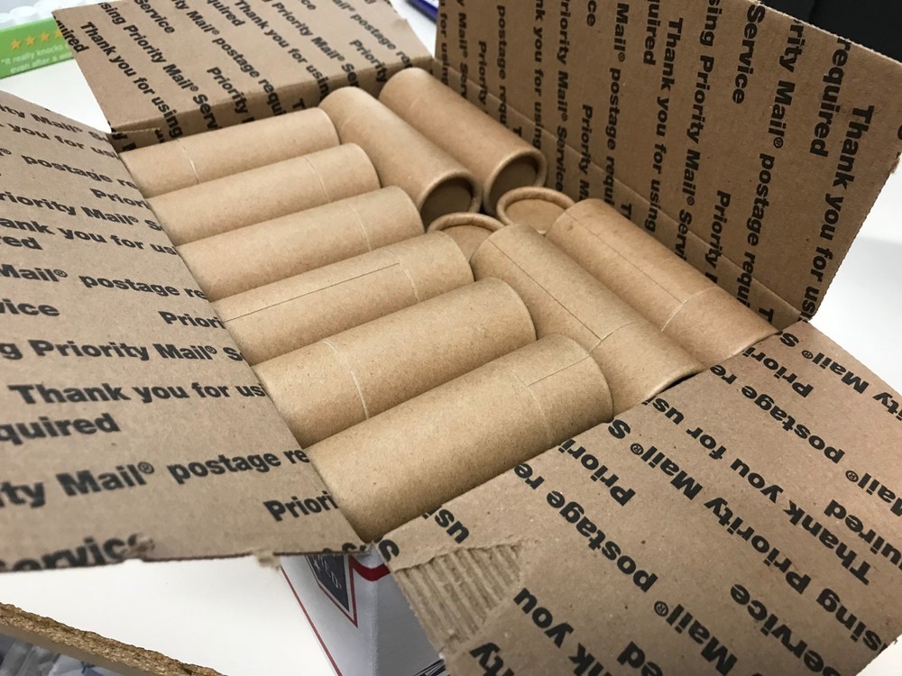 Empty Cardboard Deodorant Containers - Naturally BPA Free, Biodegradable:1-2-3oz