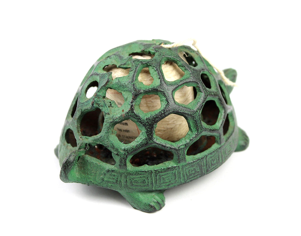 CAST IRON TURTLE STRING DISPENSER