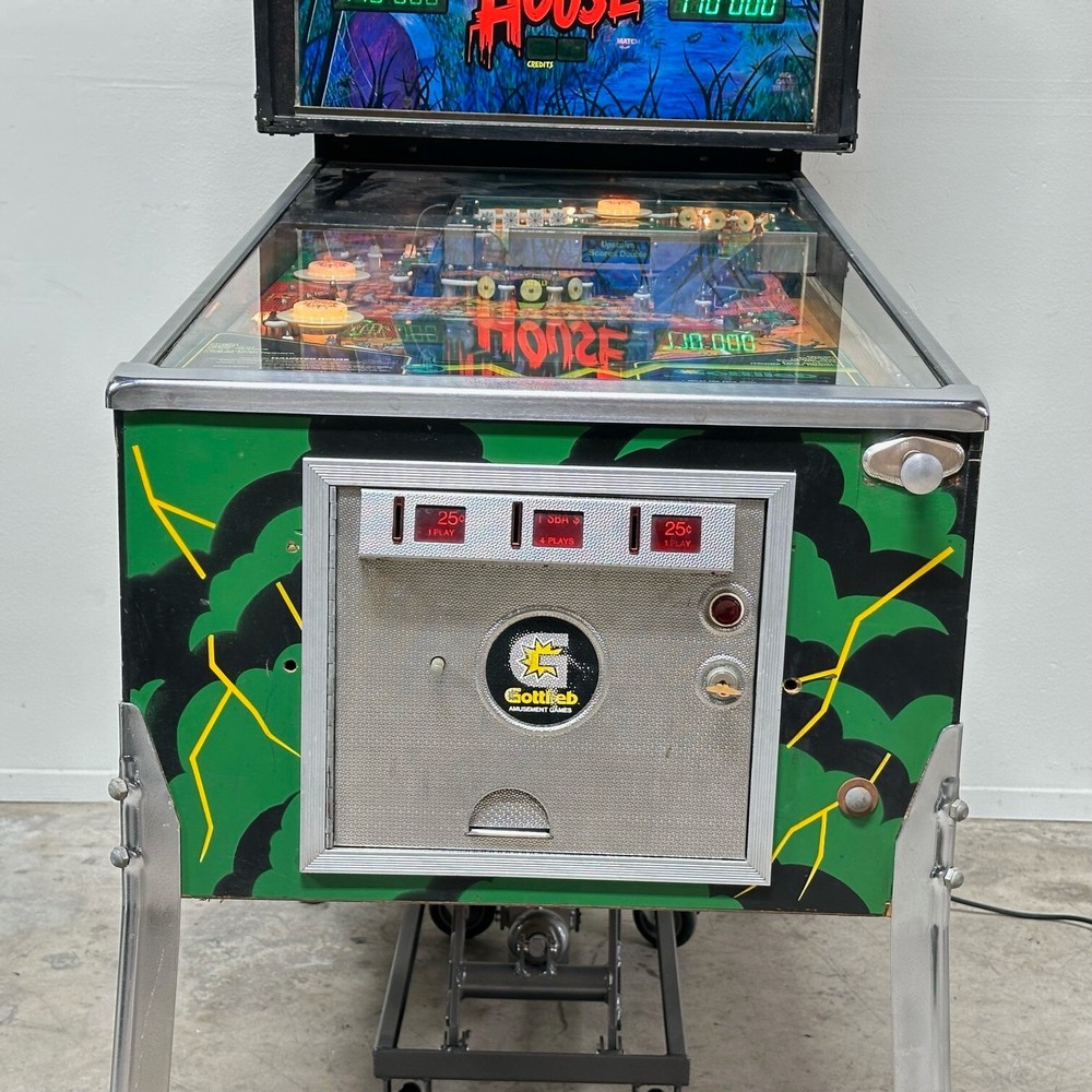 1982 Gottlieb Haunted House Pinball Machine