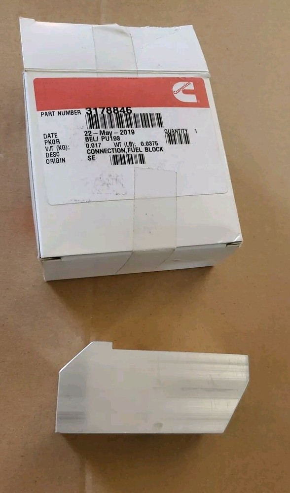 Cummins Connection Fuel Block 3178846