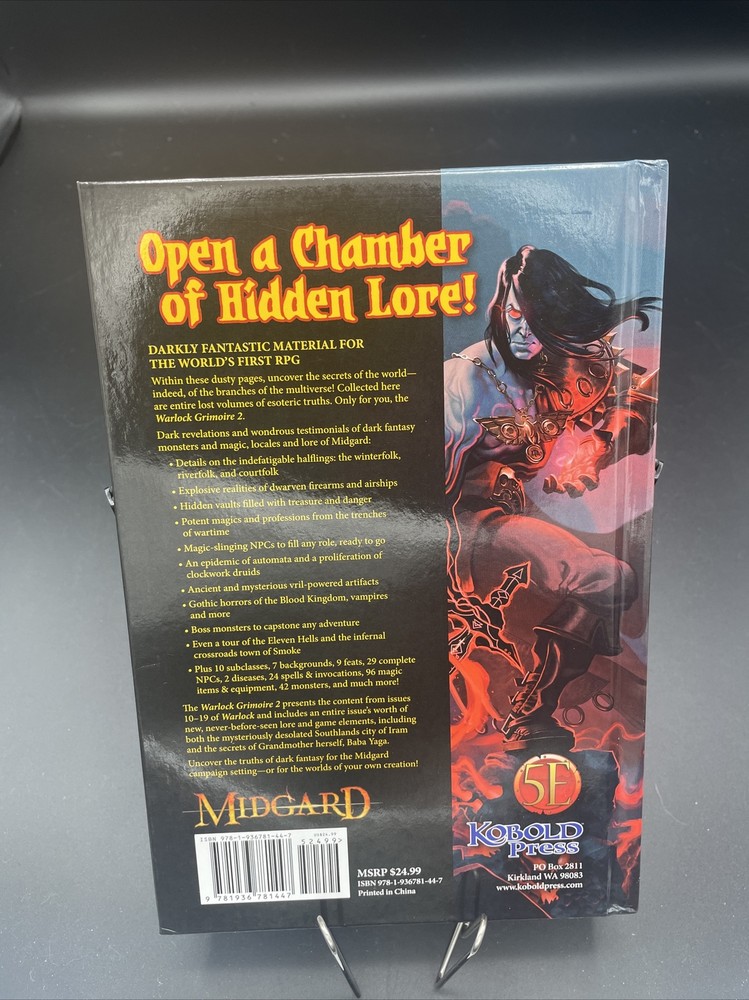 D&D 5E: Warlock Grimoire 2 ACC NEW