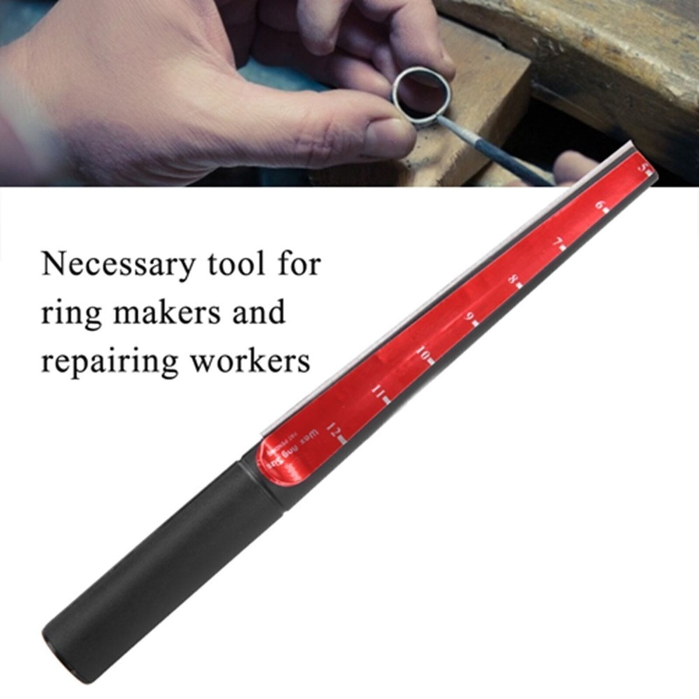 Wax Ring Sizer Finger Stick Ruler Jewelry Size Mandrel Tool