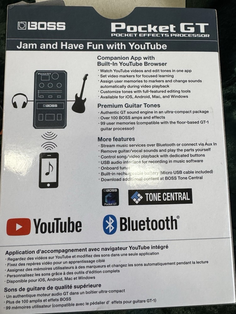 Boss Pocket GT Effects Processor