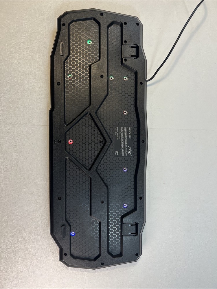 PBX Backlit Pro Gaming Keyboard - Full-Sized & Ergonomic with LED RGB Backlight