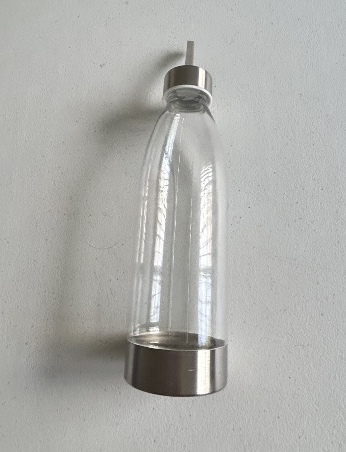 Clear Water Bottle PBA Free For Cold Drinks Only