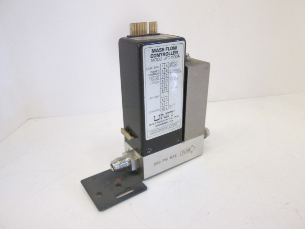 Unit Instruments, UFC-1100A, Mass Flow Controller, 10 SLPM, N2, Used