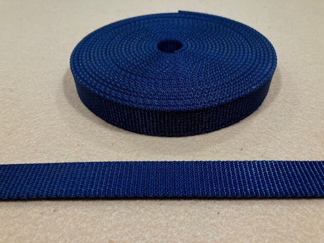 Webbing - 3/4" x 36 ft - Medium Weight Nylon - Navy (H73)