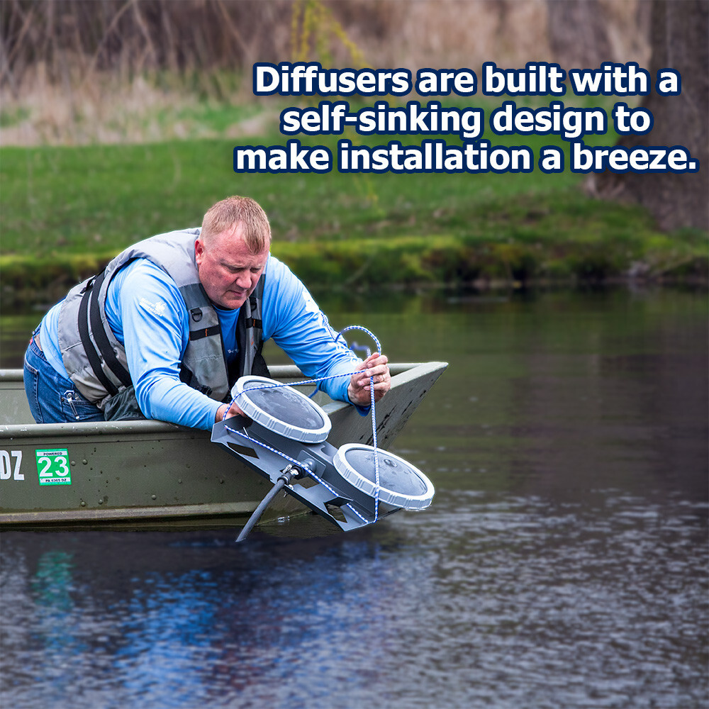 PowerAir 2 Whisper Quiet Pond Aerator