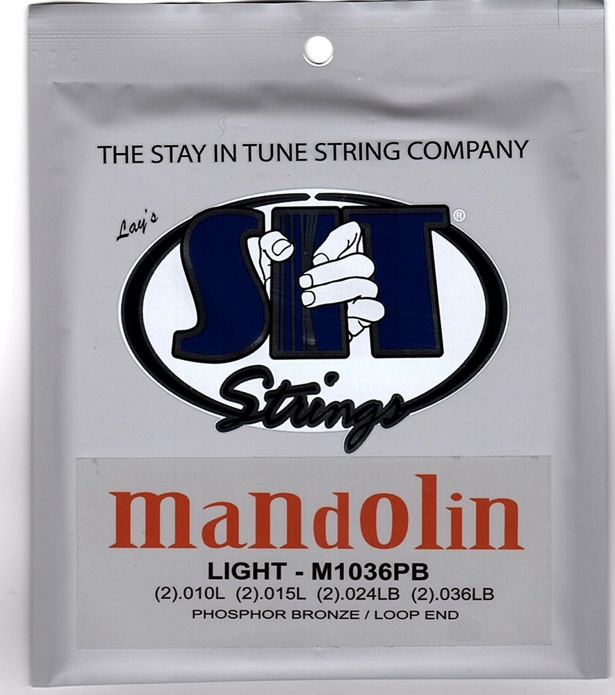 SIT Mandolin Strings Looped End Phosphor Bronze Light M1036PB