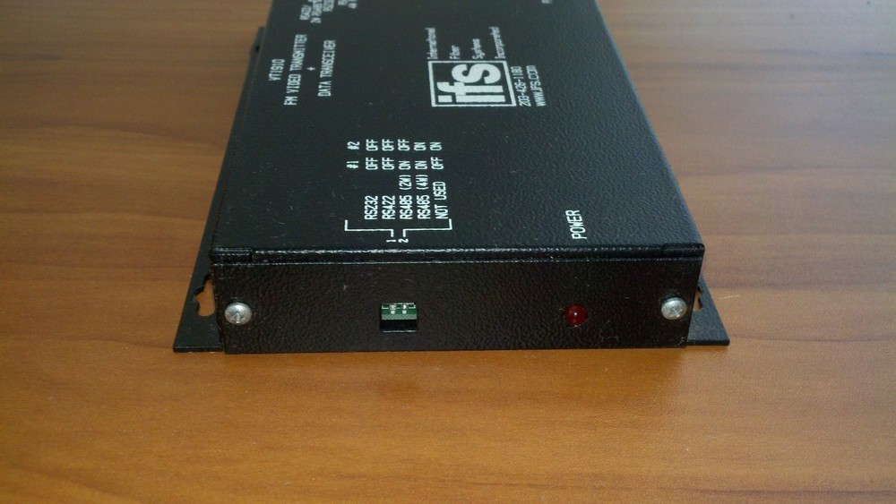 IFS VT1910 FM VIDEO TRANSMITTER + DATA TRANSCEIVER with power supply
