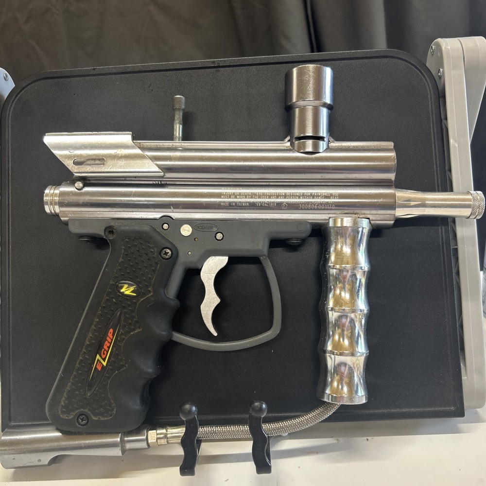 Paintball Marker View Loader Prodigy E-Grip - Silver